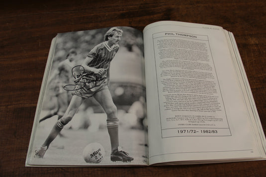 Liverpool "Player By Player" (second version) Personally Signed by Many Greats