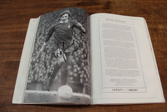 Liverpool "Player By Player" (second version) Personally Signed by Many Greats