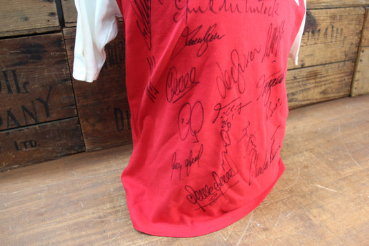 Arsenal Retro Shirt Personally Signed by a Host of Legends