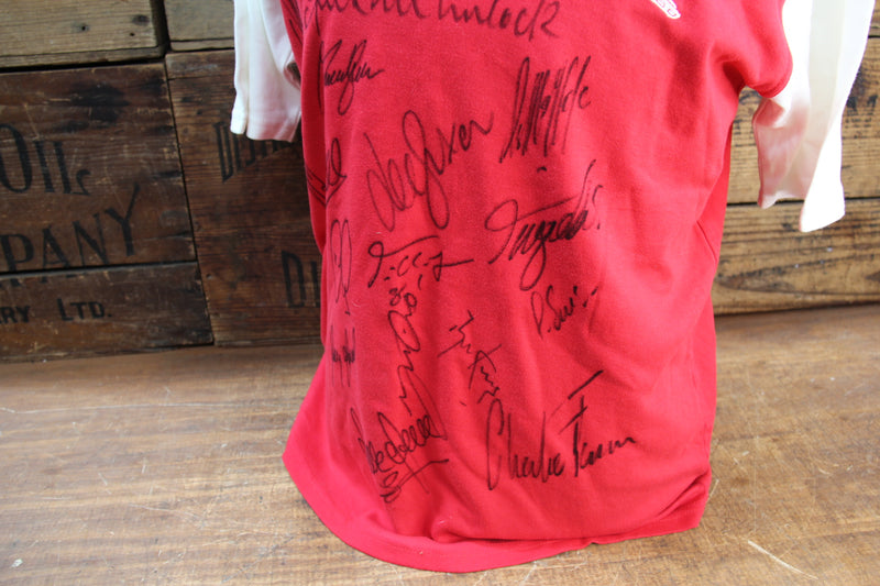 Load image into Gallery viewer, Arsenal Retro Shirt Personally Signed by a Host of Legends
