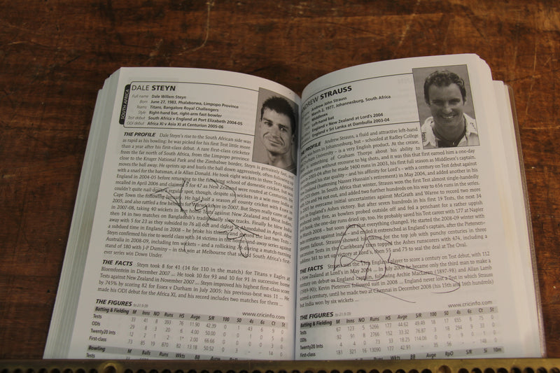 Load image into Gallery viewer, ESPN CricInfo 2010 Guide Personally Signed by a Multitude of International Players
