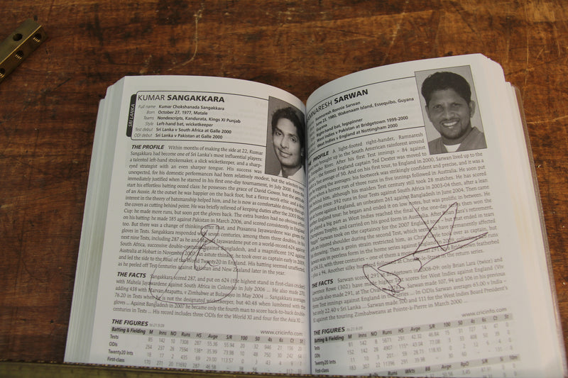 Load image into Gallery viewer, ESPN CricInfo 2010 Guide Personally Signed by a Multitude of International Players
