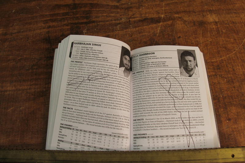 Load image into Gallery viewer, ESPN CricInfo 2010 Guide Personally Signed by a Multitude of International Players
