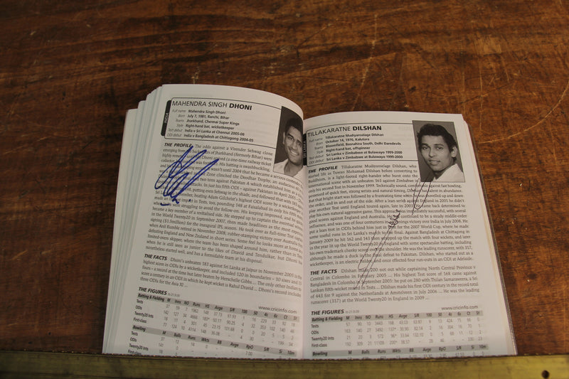 Load image into Gallery viewer, ESPN CricInfo 2010 Guide Personally Signed by a Multitude of International Players
