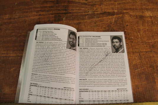 Wisden 2012 Cricket Guide Personally Signed by a Multitude of International Players