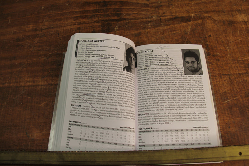 Load image into Gallery viewer, Wisden 2012 Cricket Guide Personally Signed by a Multitude of International Players
