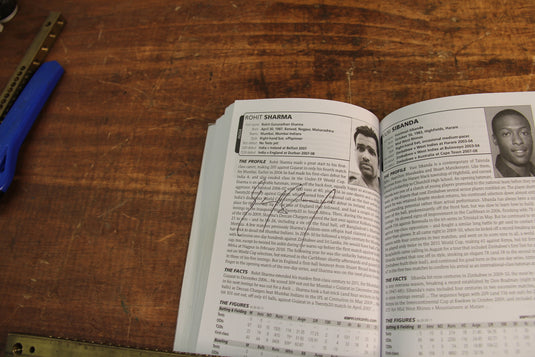Wisden 2012 Cricket Guide Personally Signed by a Multitude of International Players