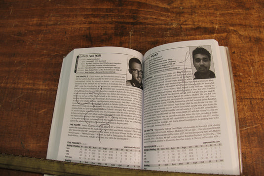 Wisden 2012 Cricket Guide Personally Signed by a Multitude of International Players