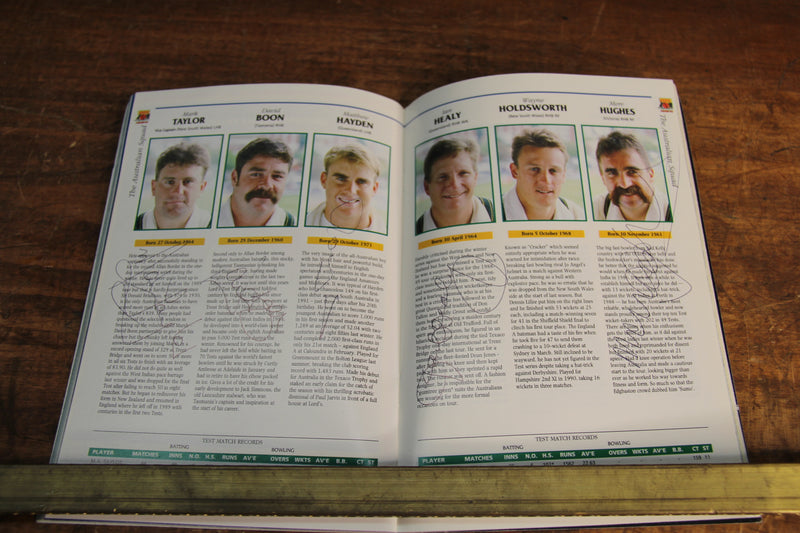 Load image into Gallery viewer, Australian Cricket - 1993 Ashes Program - Personally Signed Incl. Warne, Border
