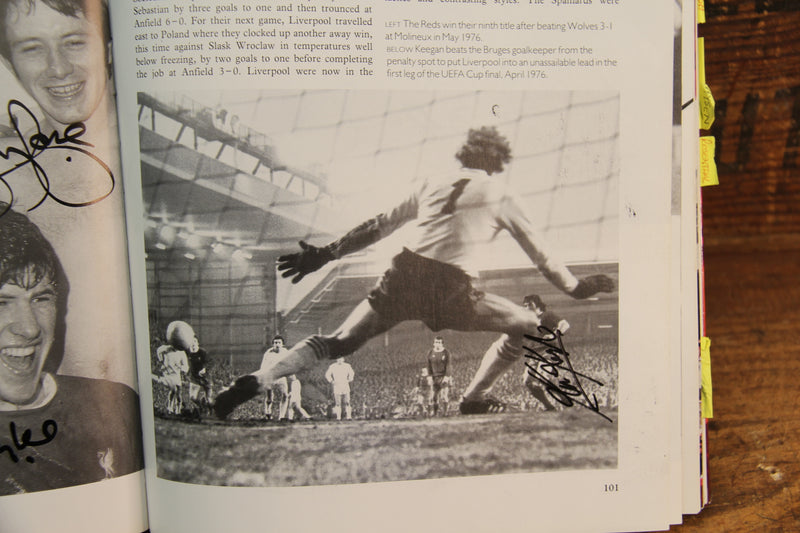 Load image into Gallery viewer, Liverpool History Personally Signed 8 Times by Kevin Keegan + Many Other Legends
