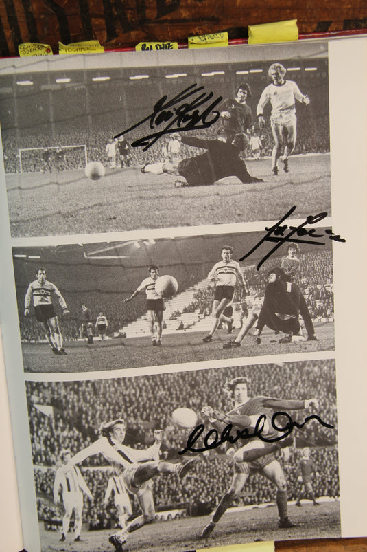 Liverpool History Personally Signed 8 Times by Kevin Keegan + Many Other Legends