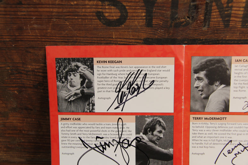 Load image into Gallery viewer, Liverpool 1977 European Champions Team-Signed Incl Kevin Keegan, Clemence, Heighway
