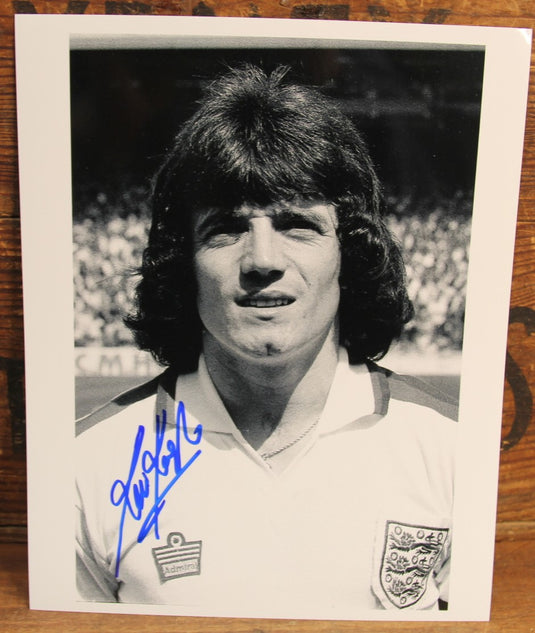 Kevin Keegan Liverpool FC Personally Signed England Photo