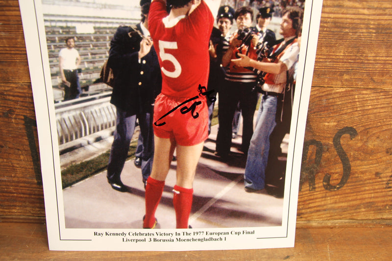 Load image into Gallery viewer, Liverpool 1977 European Champions Team-Signed Incl Kevin Keegan, Clemence, Heighway
