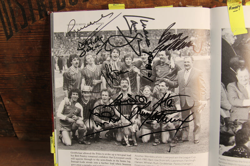 Load image into Gallery viewer, Liverpool History Personally Signed 8 Times by Kevin Keegan + Many Other Legends
