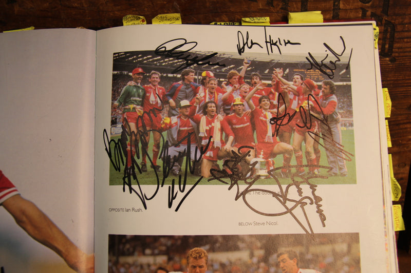 Load image into Gallery viewer, Liverpool History Personally Signed 8 Times by Kevin Keegan + Many Other Legends
