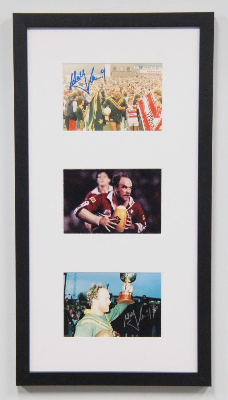 Load image into Gallery viewer, Unique Legends - Personally Signed Twice by Immortal Wally Lewis
