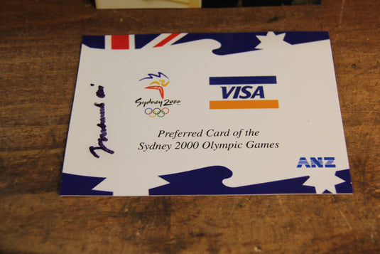 Muhammad Ali Personally Signed 2000 Olympics Postcard with Rare Photo Proof