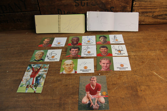 Manchester United Autographs - The Finest Collection in the World.
