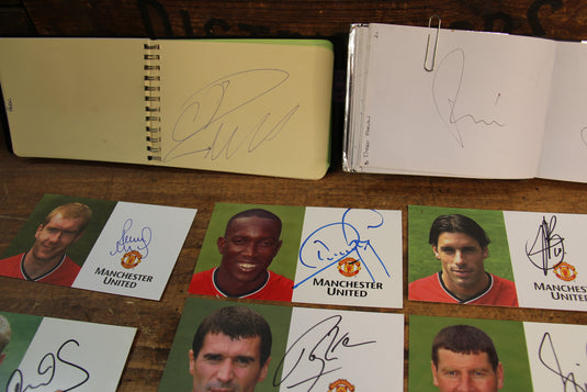 Manchester United Autographs - The Finest Collection in the World.