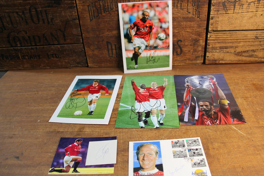 Manchester United Autographs - The Finest Collection in the World.
