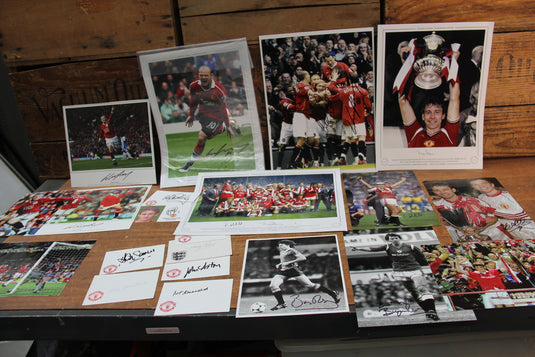 Manchester United Autographs - The Finest Collection in the World.