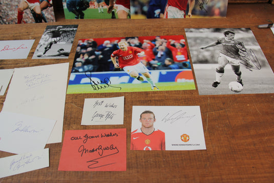 Manchester United Autographs - The Finest Collection in the World.