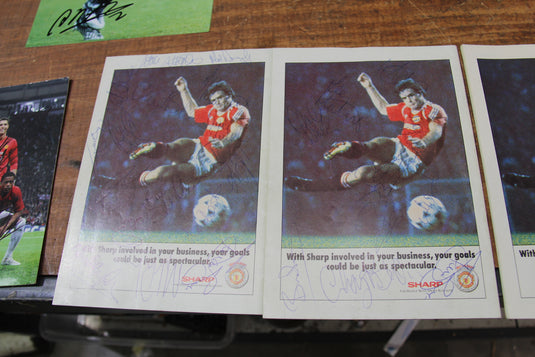 Manchester United Autographs - The Finest Collection in the World.