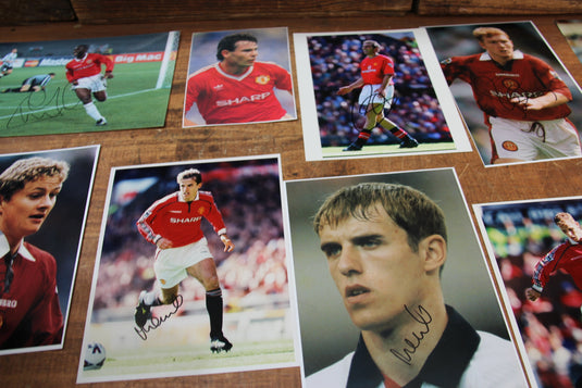 Manchester United Autographs - The Finest Collection in the World.