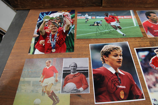 Manchester United Autographs - The Finest Collection in the World.