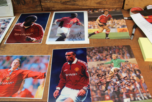 Manchester United Autographs - The Finest Collection in the World.