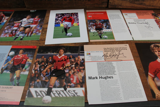 Manchester United Autographs - The Finest Collection in the World.