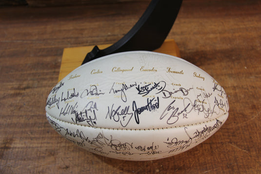 AFL 1999 Coaches & Captains (of all teams) Personally Signed Commemorative Football