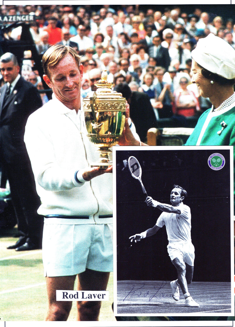 Load image into Gallery viewer, Rod Laver Personally Signed Tribute
