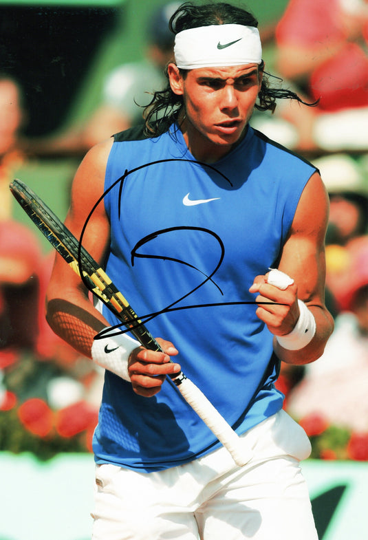 Legends of Tennis Personally Signed Photos - from Nadal to Boris to