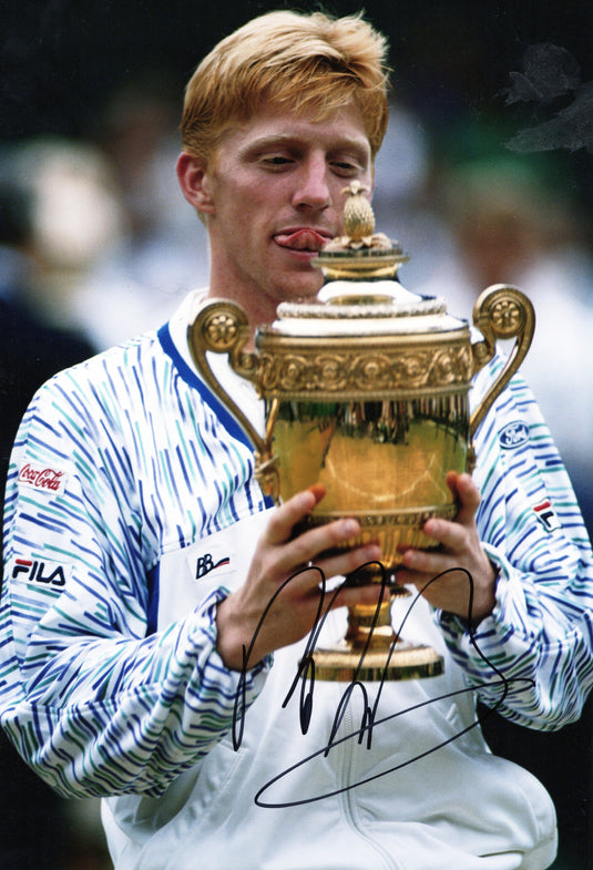 Legends of Tennis Personally Signed Photos - from Nadal to Boris to