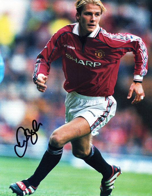 Manchester United Glory Years - Personally Signed Images x 9