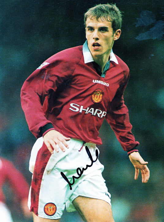 Manchester United Glory Years - Personally Signed Images x 9