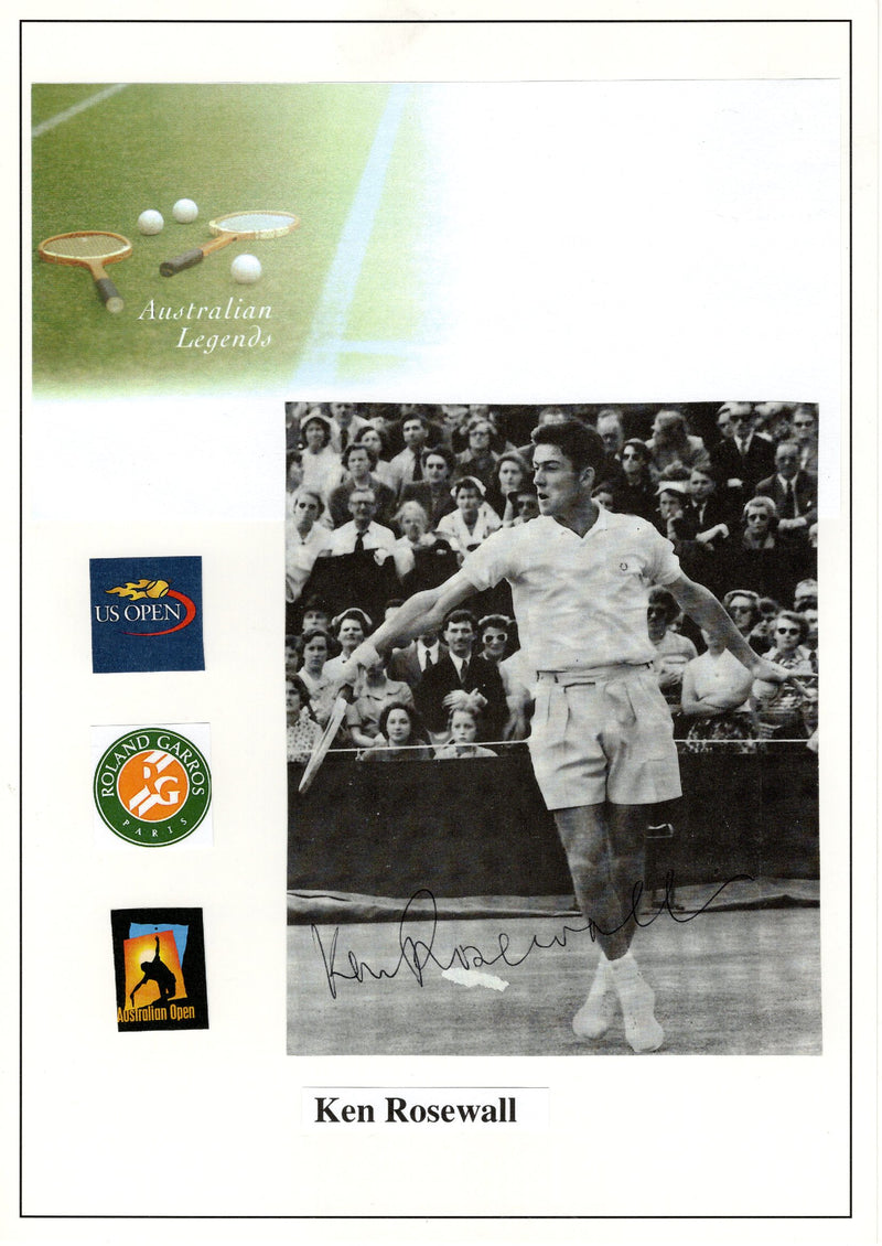 Load image into Gallery viewer, Legends of Tennis Personally Signed Collection, 1945-2001
