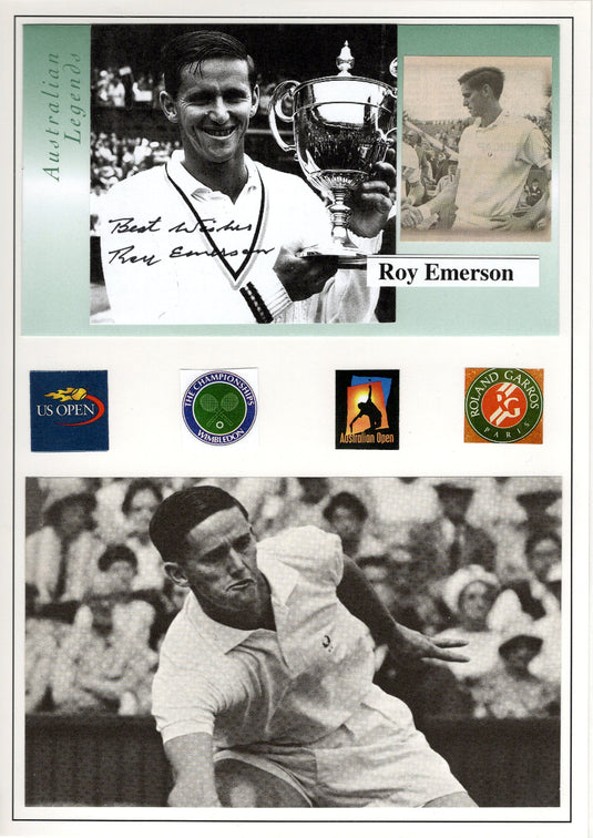 Legends of Tennis Personally Signed Collection, 1945-2001