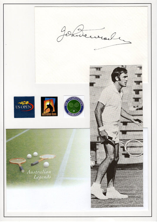 Legends of Tennis Personally Signed Collection, 1945-2001