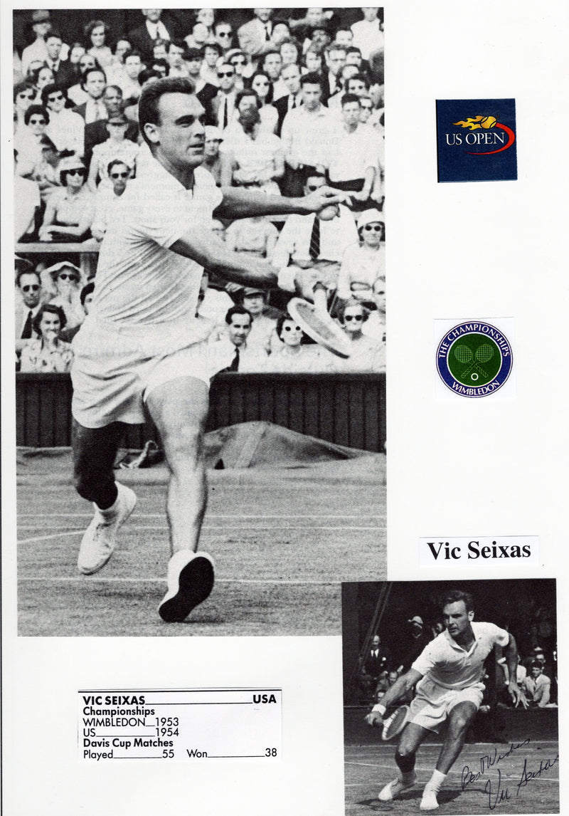 Load image into Gallery viewer, Legends of Tennis Personally Signed Collection, 1945-2001
