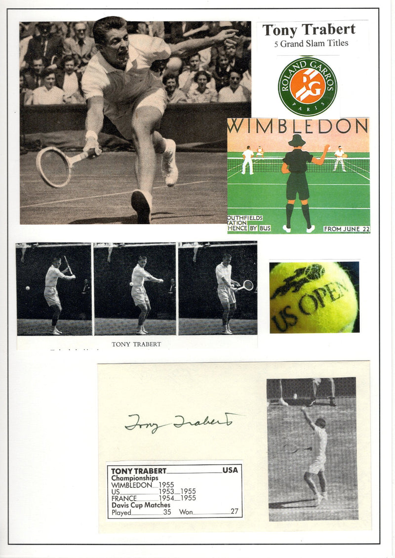 Load image into Gallery viewer, Legends of Tennis Personally Signed Collection, 1945-2001
