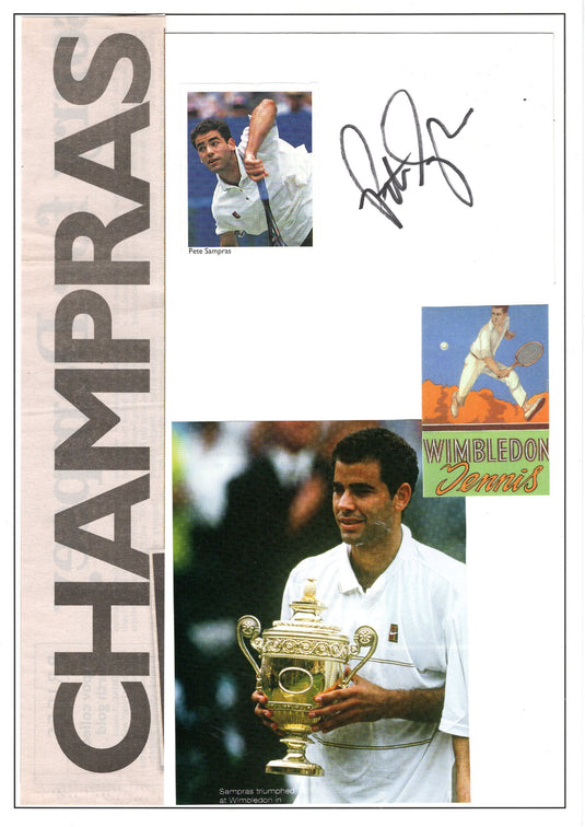 Legends of Tennis Personally Signed Collection, 1945-2001