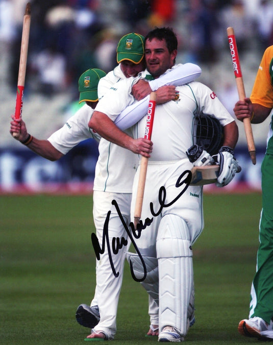South African Cricket Greats Signed by 4 - Boucher, Pollock, Kirsten, Ntini