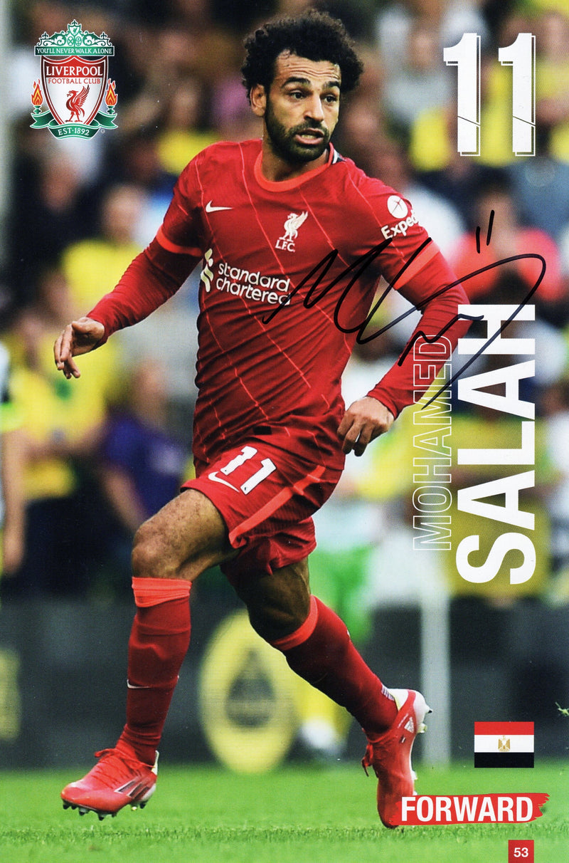 Load image into Gallery viewer, Mohamed Salah Liverpool FC Personally Signed Picture
