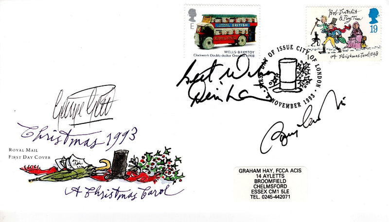 Load image into Gallery viewer, "The United Trinity" - Best, Law and Charlton - Personally Signed
