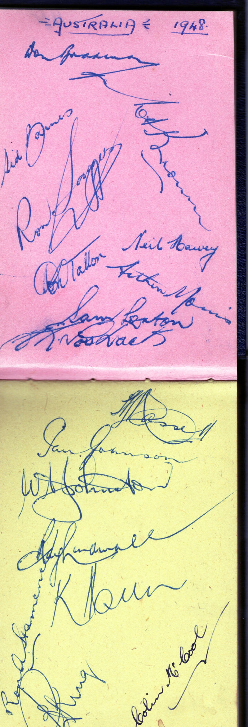 Load image into Gallery viewer, "The Invincibles" - Australia's Greatest Cricket Team - Signed by the Team
