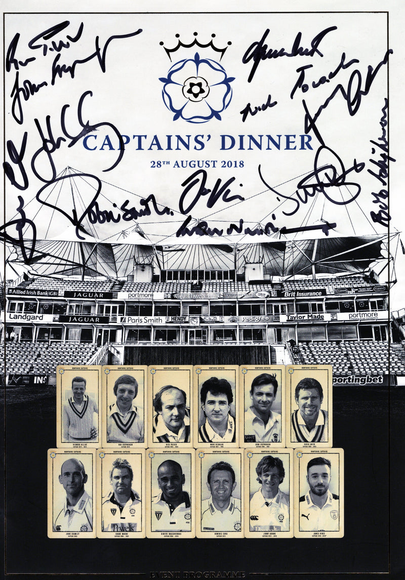 Load image into Gallery viewer, Shane Warne Hampshire Captains Personally Signed Tribute
