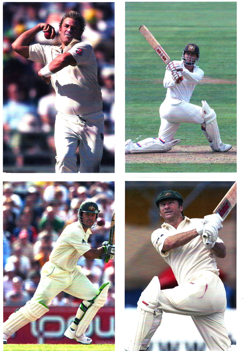 Load image into Gallery viewer, Australia 1997/1998 Test Team Personally Signed Teamsheet - Warne, Waughs, Ponting
